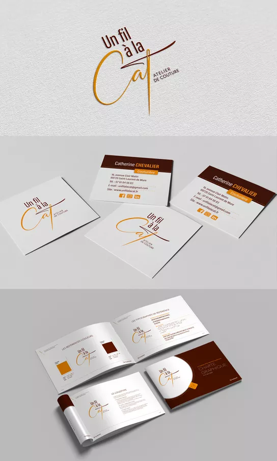 Identité visuelle / carte de visite / charte graphique